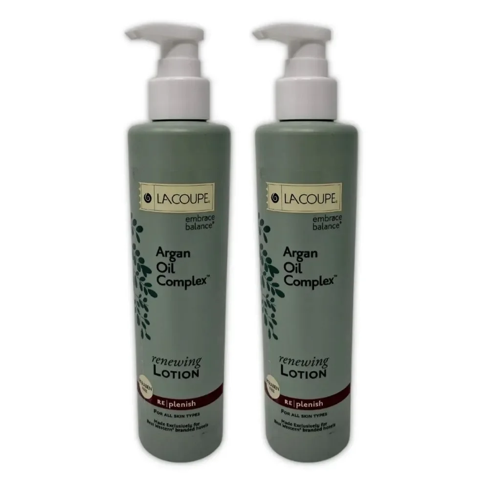 2 LaCoupe Argan Oil Body Lotion 12.17 fl oz Best Western Hotel - Picture 6 of 6